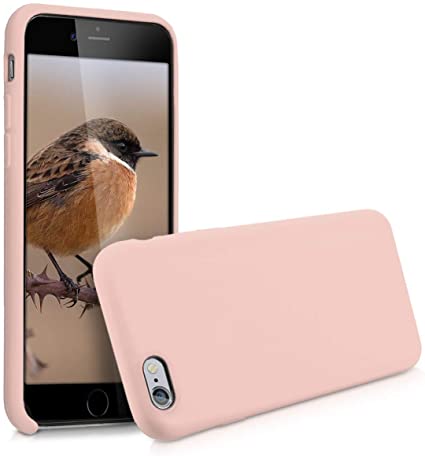 kwmobile 対応: Apple iPhone 6 / 6S ケース - TPU リキッド シリコン スマホケース カバー - 耐衝撃 傷防止 サラサラ Case