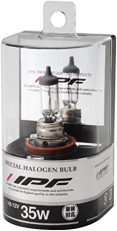 IPF ヘッドライト フォグランプ ハロゲン H8 バルブ 12V 35W 3200K H8-12035のサムネイル