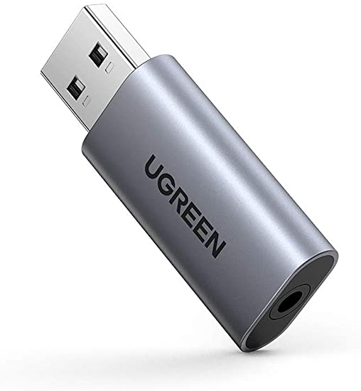 UGREEN USB オーディオ 変換アダプタ 外付け サウ