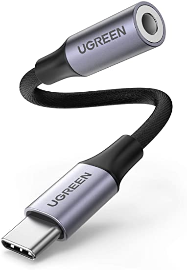 UGREEN 3.5mmۥѴ֥ USB C to 3.5MM 4˥ۥüѴץ إåɥե󥸥åѵ ϥ쥾 DAC M1 Macbook Air2020/M1 Macbook Pro 2020()