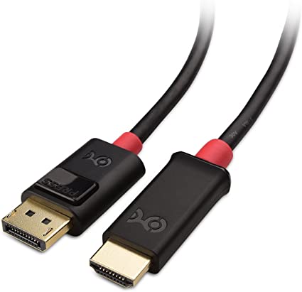 Cable Matters DisplayPort HDMI 変換ケーブル ディスプレイポート hdmi 変換 DP HDMI 変換ケーブル 4K解像度 2m ブラック