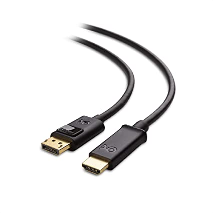 Cable Matters DisplayPort HDMI 変換ケーブル ディスプレイポート HDMI 変換 DP HDMI 変換ケーブル 1080P 金メッキコネクタ搭載 2m ブラック