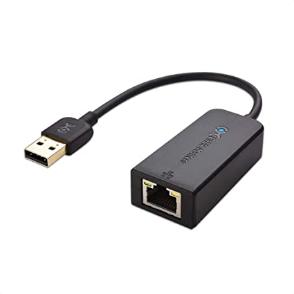 Cable Matters USB LAN変換アダプター 有線LANアダプター USB イーサネットアダプタ USB2.0 to RJ45 100Mbps MacbookとWindowsとChromeに最適 Switch対応不可 ブラック