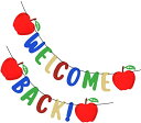 BESTOYARD 開学式 バナー WELCOME BACK バナー 歓迎 ガーランド 学校バナー 入園式 入学式 教室 壁飾り