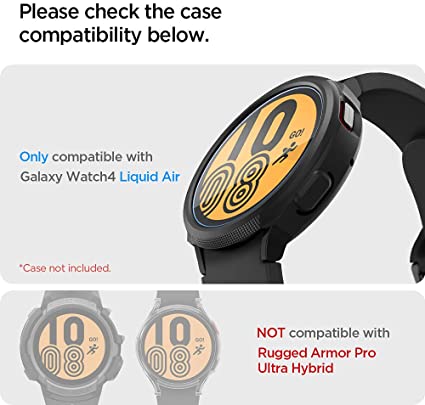 Trend Item ShopのSpigen EZ Fit ガラスフィルム Galaxy Watch 4 44mm 用 貼り付けキット付き Galaxy Watch4 44mm 対応 保護 フィルム 2枚入｜アングル3