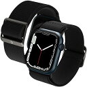 Spigen Apple Watch バンド 41mm 40mm 38mm コンパチブル ファブリック ソロループ 一体型 軽量 速乾 スポーツバンド 柔軟 Apple Watch 全Series用 バンド調整可 腕時計 時計バンド ライトフィット A