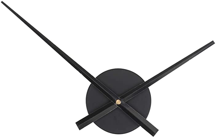 WINOMO 時計 ムーブメント 時計キット 時計きっと 時計補修パーツ DIY 交換部品 DIY時計 DIYクロック 黒、電池なし