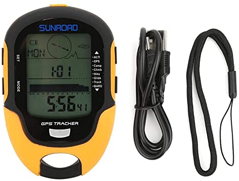 楽天Trend Item Shop気圧計 GPS電子高度計 温度計 デジタル IPX4防水 コンパス 湿度表示 ナビゲーション 多機能 アウトドア用品