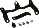 キタコ(KITACO) リアスポイラーオフセットステー ジョグ-ZR スチール製/ブラック塗装仕上げ 650-0089990(2)