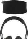 ソニー Geekria ヘッドバンドカバー 交換用 SONY MDR-10RNC MDR-10RBT MDR-10R Headphones ヘッドホンを傷から保護 ヘッドバンドクッション/ヘッドバンドプロテクター/簡単なインストール 工具不要 (ブラック)