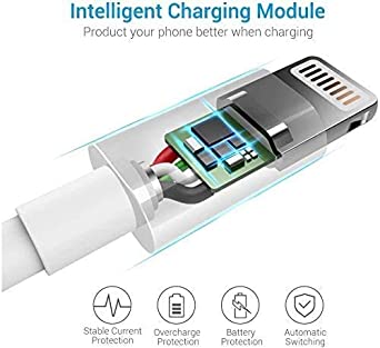 iPhone充電器純正ライトニングケーブル1m3本Mfi認証充電ケーブルUSB充電コードiPhone12/12Pro/11/SE/iPad各種対応ホワイトNikolable-3AP40