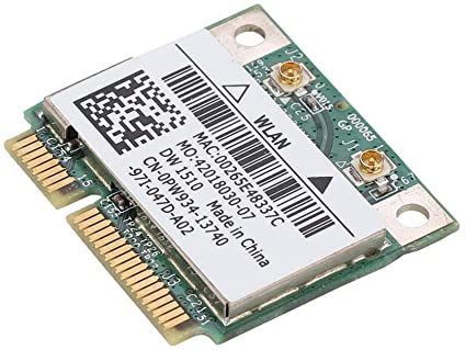 無線ネットワークカード　ASHATA　DELL E4200 E5500用　BCM94322HM8L DW1510デュアルバンド300Mbpsの小型PCI-E無線ネットワークカード　Windows 2000 / XP / VISTA / 7 32ビットお