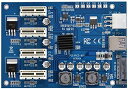 Richer-R PCI-E 1X to 4X PCIe USB3.0コンバータエクステンダアダプタカード 拡張キット WINDOWS用