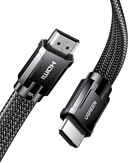 UGREEN 8K HDMI ケーブル HDMI 2.1 ケーブル 8K/60Hz 4K/120Hz ハイスピード 48Gbps 超高速 UHD HDR HDCP eARC 3D イーサネット対応 Apple TV/Fire TV/PS5/PS4, P