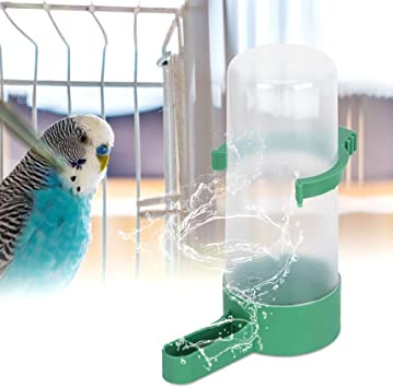 10枚セット 鳥の水入れ ペット給水器 水飲み器 ウォーターボトル 鳥用