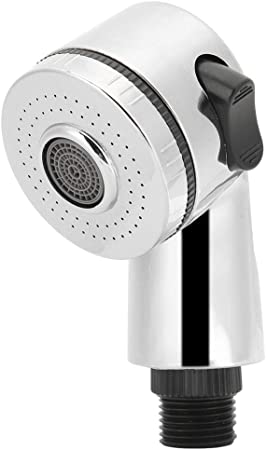 xuuyuu シャワーヘッド シャワーヘッド スプレー 家庭用 小型 加圧 2調整ボタン= シャンプースプレーヘッド 皿洗い スプリンクラー バスルーム用