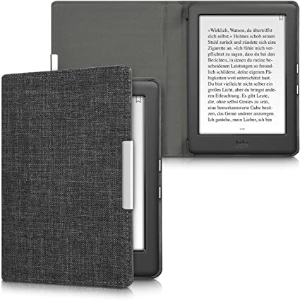 kwmobile 対応: Kobo Glo HD/Touch 2.0 用 ケース - 布 電子書籍カバー - オートスリープ reader 保護ケース