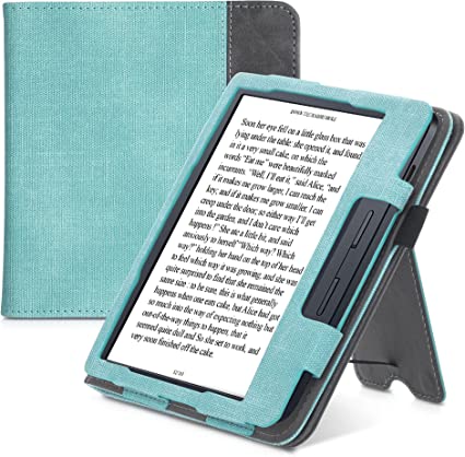 kwmobile 対応: Kobo Libra H2O ケース - 電子書籍カバー PUレザー オートスリープ - reader プロテクション