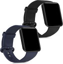 kwmobile 2x Ή: Xiaomi Mi Watch Lite/Redmi Watch oh - xg VRoh \tg TPU ϋv - F/F