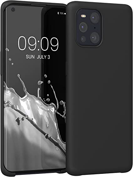 kwmobile 対応: Oppo Find X3 Pro/Find X3 ケース - TPU リキッド シリコン スマホケース カバー - 耐衝撃 傷防止 サラサラ Case