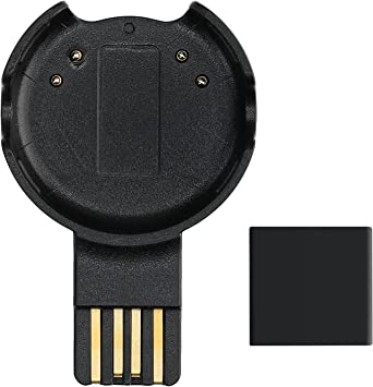 kwmobile 対応: Polar Verity Sense / OH1 USB 充電器 - スマートウォッチ スマートバンド smart watch 充電ケーブル - スペア チャージャー