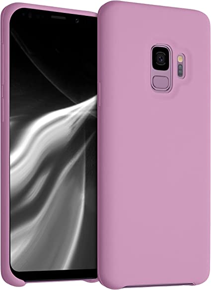 kwmobile 対応: Samsung Galaxy S9 ケース - TPU リキッド シリコン スマホケース カバー - 耐衝撃 傷防止 サラサラ Case