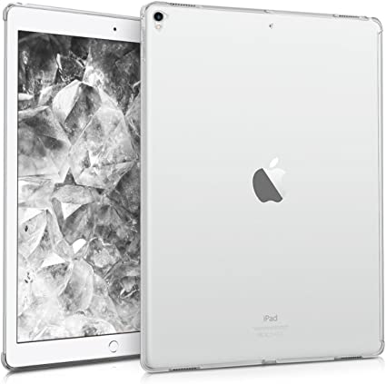 kwmobile 対応: Apple iPad Pro 12,9 (2015 / 2017) シリコン ケース - タブレットカバー - 耐衝撃 TPU ソフト 保護ケース