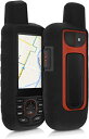 kwmobile 対応: Garmin GPSMAP 66i ケース - GPS ナビ シリコン 保護ケース 黒色