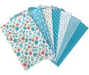 パッチワーク布 カットクロス 綿100 布 生地 洗える ハンドメイド 可愛い花柄 布セット DIY 手芸用 大人用 家庭用 50*50cm 7枚セット