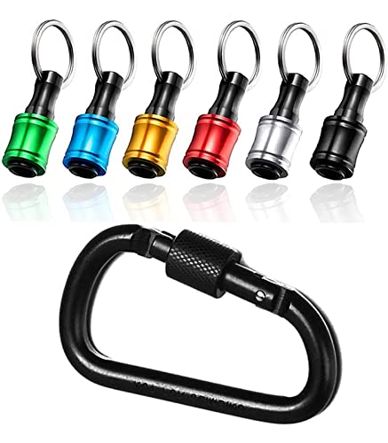 Wolfride 7個セット ビットホルダー ドライバーホルダーセット 引き下げ式 インパクトドライバーアダプ..