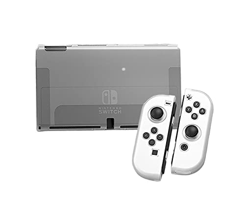 SHEAWA Switch OLED 有機ELモデル用ケース 保護ケース 半透明 カバー かわいい TPU 耐衝撃 アクセサリー