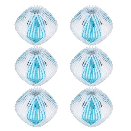 ランドリーボール 洗濯ボール 絡み防止 髪の毛/糸/毛羽をすばやく取り除き 6個入り
