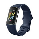 For Fitbit Charge5 交換用バンド HVUYAL シリコンベルト 柔らかい 多色選択 防汗 脱着簡単 Fitbit Charge5 交換用ストラップ スポーツバンド ブルー