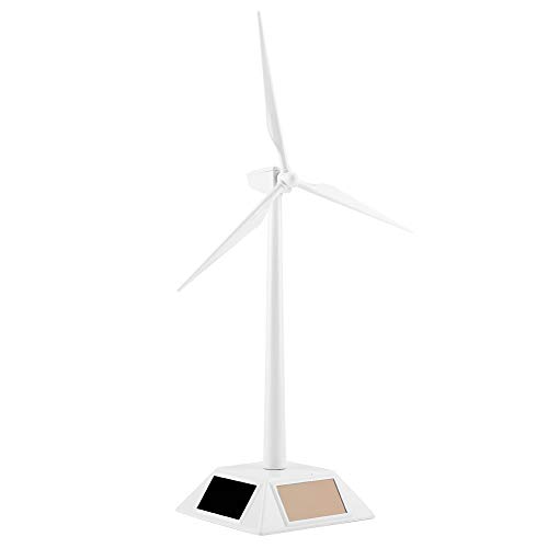 xuuyuu 太陽光 風力発電 風車モデル DIY 組み立て 風車の置物 ソーラー風車 自由研究 実験 模型 学習 装飾