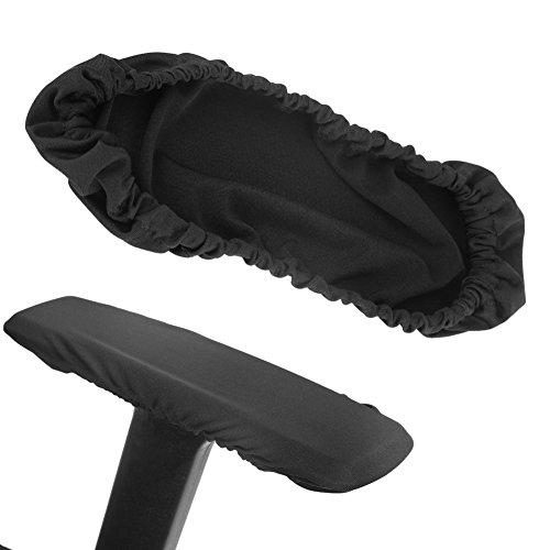 1ペア チェアカバー オフィスチェアカバー 椅子カバー 肘掛けクッション 腕痛対策 座椅子 取り外し可能 保護 伸縮性