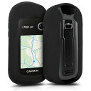 kwmobile 対応: Garmin eTrex 10/20/30/201x/209x/309x ケース - GPS ナビ シリコン 保護ケース 黒色(2)