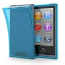 kwmobile 対応: Apple iPod Nano 7 ケース - カバー TPUシリコン 耐衝撃 透明 スリム 保護 アイパッドナノ