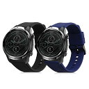 kwmobile 2x xg Ή: Ticwatch Pro 3 / Pro 3 Lite / E2 / S2 oh - VRoh \tg TPU ϋv F/F