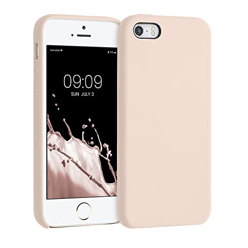 kwmobile ޥۥ б: Apple iPhone SE (1.Gen 2016) / iPhone 5 / iPhone 5S  - TPU ꥭå ꥳ С - Ѿ׷ ɻ 饵 Case