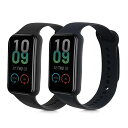 kwmobile 2x xg Ή: Amazfit Band 7 oh - VRoh \tg TPU ϋv F/F