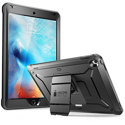 SUPCASE iPad 9.7 ケース 2018/2017 アイパッド  全面保護 スタンド機能 スクリーン保護 フロント液晶フィルム付属 耐衝撃 傷防止 頑丈 第6世代/ 第5世代 UBproシリーズ ブラック