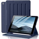 Maledan iPad 第9世代 ケース 2022革新 iPad 10.2 ケース 四段階角度調節 TPU 素材 PUレザー 耐衝撃 Pencilホルダー付き...