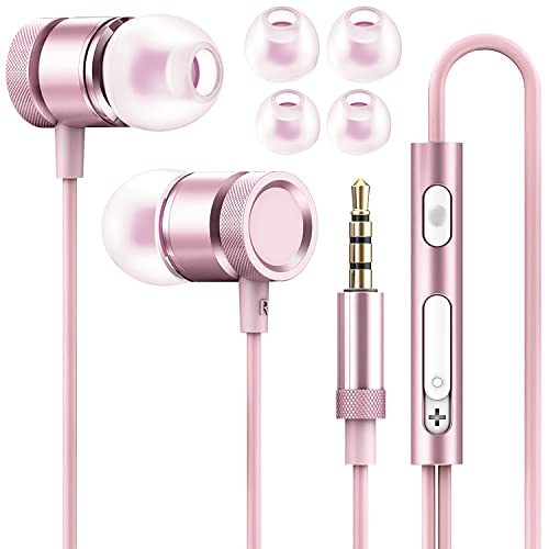 イヤホン 有線 3.5mm HIFI音質 マイク付き 音量調整 リモコン付き コンパクト ノイズ遮断 重低音 通話可能 高遮音性 音漏れ防止 テレワーク 在宅勤務 会議 Switch/PS4/ZOOM/YouTube/PC/Android/iPhone