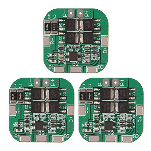 ACEIRMC 3個 4S 20A 14.8V イオン18650バッテリー BMS PCM 保護 PCB ボードモジュール 16.8V 過充電 過放電 短絡保護