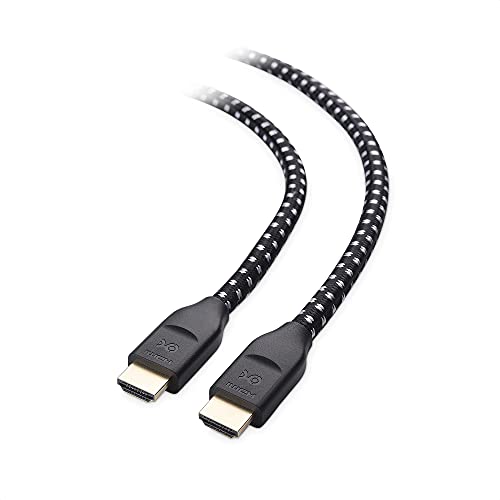 Ultra High Speed HDMI 認証取得 Cable Matters HDMI 2.1 ケーブル 8K HDMI ケーブル 5m 編組 HDMIケーブル 8K 解像度 HDR対応 48Gbps Apple TV 任天堂 PS5 Xbox Ultra High Speed HDMI 認証取得 Cable Matters HDMI 2.1 ケーブル 8K HDMI ケーブル 5m 編組 HDMIケーブル 8K 解像度 HDR対応 48Gbps Apple TV 任天堂 PS5 Xbox