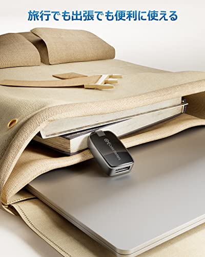 Cable Matters ケーブル収納式 8K USB Type C Displayport 変換アダプタ 4K 144Hz 8K 60Hz HDR 折り畳み式USB C Displayport 変換アダプタ USB-C Displayport変換