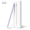 iPad 2018-2024用ペンシル 15分急速充電 Mixoo iPadペンシル タッチペン パームリジェクション/高感度/磁気吸着/傾き感知 iPad P...