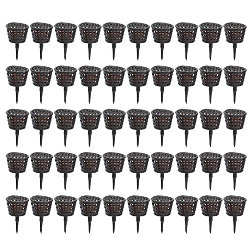 50個入 肥料バスケット 肥料容器 肥料パック 肥料箱 盆栽ツール 肥料カバーボックス 盆栽肥料ボックス ..