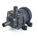 KM小型水中ポンプ Pump 水槽水循環ポンプ 静音 ブラシレス 永磁マグネット潜水インストール 水族館給水 排水ポンプDC24V/1.1A 26.4W ブラシレス 永 吐出量550L/H 最大揚程8M DC40D-2480