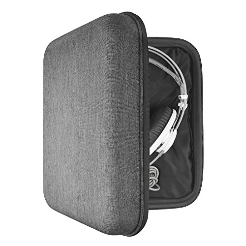 Geekria ケース Shield ヘッドホンケース 互換性 ハードケース 旅行用 ハードシェルケース ラージサイズ レイフラットOver-Ear Headphones に対応 収納ポーチ付属 (ダークグレー) Geekria ケース Shield ヘッドホンケース 互換性 ハードケース 旅行用 ハードシェルケース ラージサイズ レイフラットOver-Ear Headphones に対応 収納ポーチ付属 (ダークグレー)